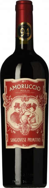 Amoruccio Puglia Sangiovese Primitivo IGT 2022 Angelo Rocca & Figli |  Rotwein aus Apulien