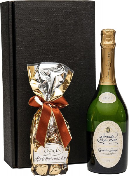 Geschenkset Cremant de Limoux mit feinsten französischen Trüffeln