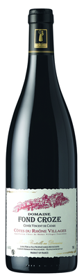 Domaine Fond Croze BIO Cuvée Vincent de Catari Côtes du Rhône Villages AOC 2017