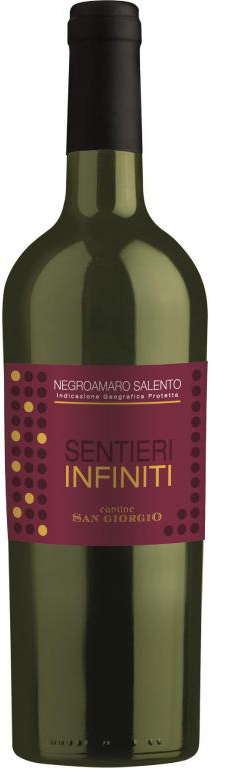 Infiniti Negroamaro Salento IGP Cantine San Goirgio 2021 | Rotwein aus  Apulien