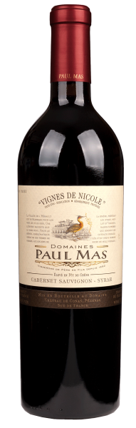 Domaines Paul Mas Cabernet Syrah Vignes de Nicole IGP 2019