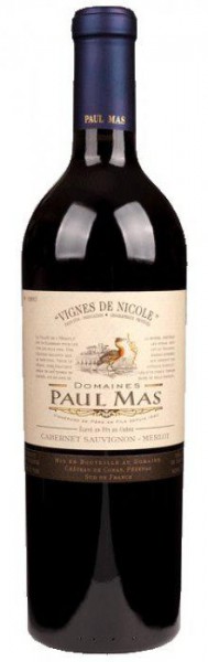 Domaines Paul Mas Cabernet Sauvignon Merlot Vignes de Nicole IGP 2018