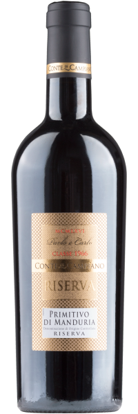 Conte di Campiano Primitivo di Manduria Riserva 2019