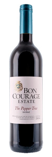 Bon Courage Shiraz The Pepper Tree 2020