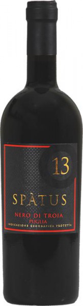 Spatus 13 Nero di Troia 2015