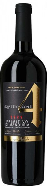 Quattro Conti Primitivo di Manduria Gold DOC 2021 Conti Zecca