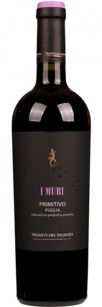 I Muri Primitivo Puglia Vigneti del Salento IGT 2016 Vigneti del Salento Farnesevini